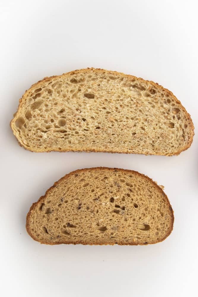 The Best Bread for Babies | New Ways Nutrition The healthiest bread for babies can be complicated and confusing! Do you know how to choose bread that is safe for baby? Get recommendations from a dietitian by clicking through. Be confident in what you're feeding your baby! #babyledweaning #babynutrition #breadforbabies