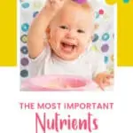 Pin image for First finger foods for baby: What nutrients do they need