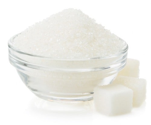 sugar in bowl