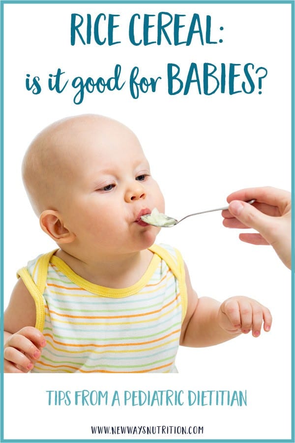 Rice Cereal Is It Good for Babies? New Ways Nutrition