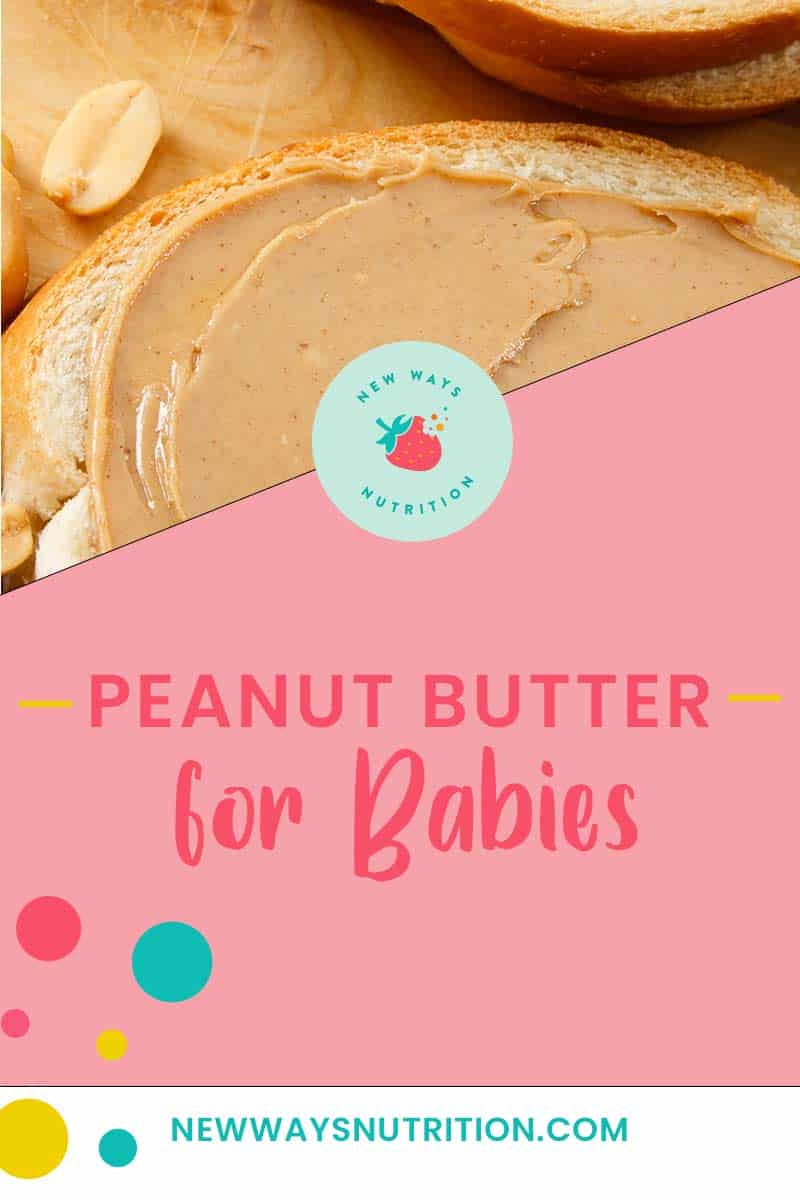 Peanut Butter for Baby tag