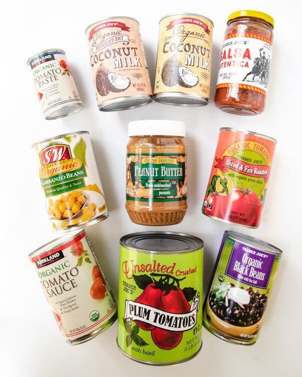 Pantry Staples for Quick Family Meals | New Ways Nutrition A stocked pantry is the best tool you have for making quick and healthy family meals. Whether it's breakfast, dinner, or a baking project with your kid, having all of your pantry staples stocked helps to ensure you can make meals whether you've planned ahead of not. Get tips here from a registered dietitian about the essentials of a well stocked pantry and what you should always have on hand! #dietitian #pantrystaples #quickmeals