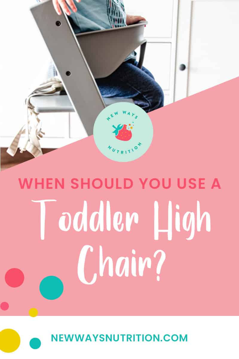 Toddler High Chair || New Ways Nutrition