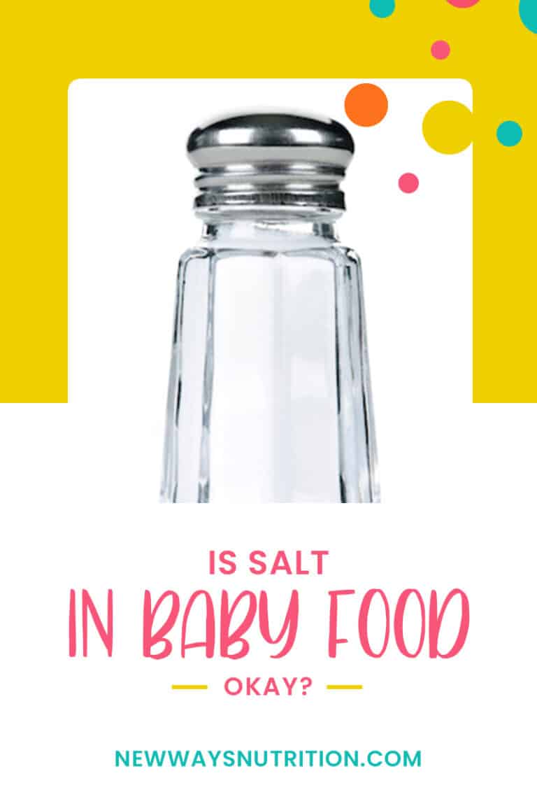 Is Salt in Baby Food Okay? New Ways Nutrition