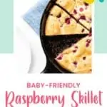 Baby Friendly Raspberry Skillet Pancake || New Ways Nutrition