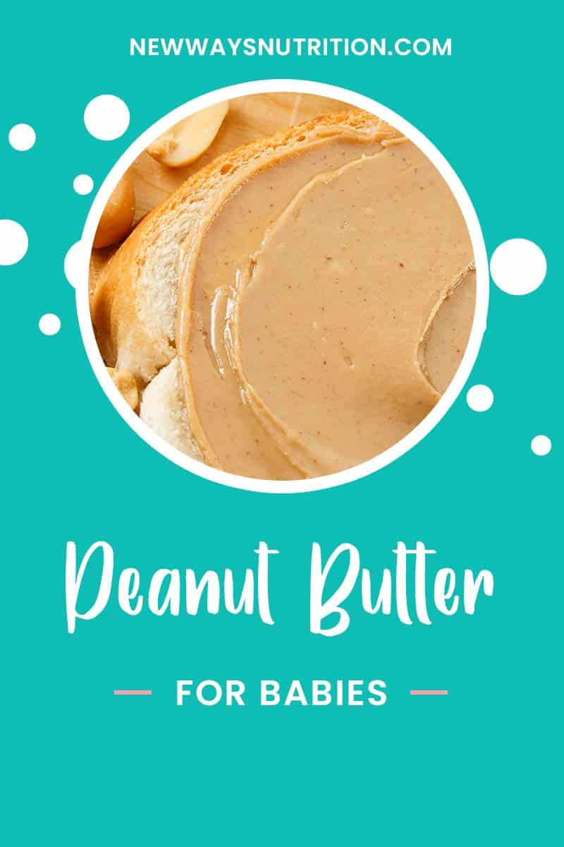 Peanut Butter for Baby tag