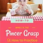 baby eating pin image