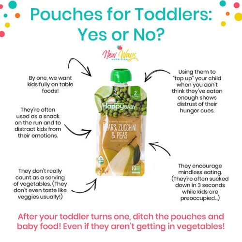 Baby Food PouchesShould You Use Them? Baby & Toddler Nutrition